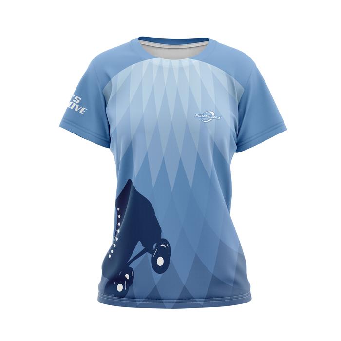 Gambar Baju Jersey Olahraga Sepatu Roda Inline Skate 01 Wanita Full Print - LENGAN PENDEK, S dari Uber Sublim Bandung undefined Tokopedia