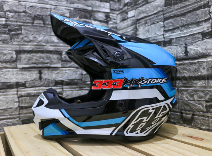Gambar HELM TLD GP APEX TLD TRAIL HELM FULL FACE CROSS TLD GP APEX ORIGINAL - GREY ORANGE, S dari 333MXSTORE undefined 5 Tokopedia