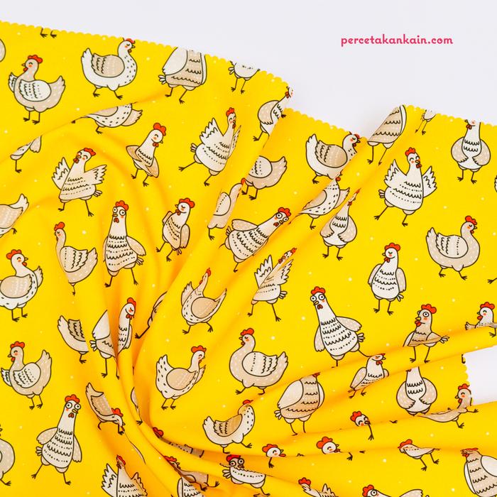 Gambar Kain Ayam Pattern - Ayam dari Arlie Percetakan Kain undefined Tokopedia