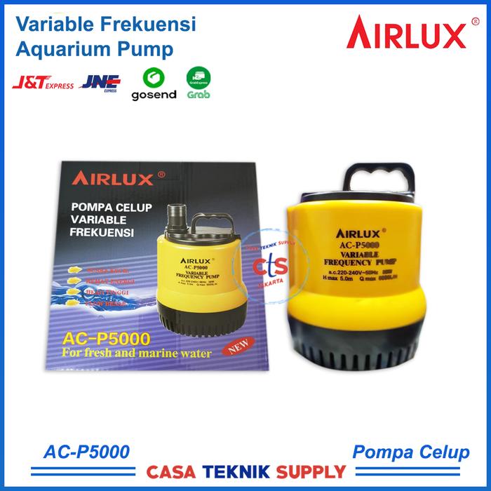 Gambar pompa celup kolam stainless/variable frekuensi pump /AIRLUX AC-S5000 - AC-P5000 dari Casa Teknik Supply undefined Tokopedia