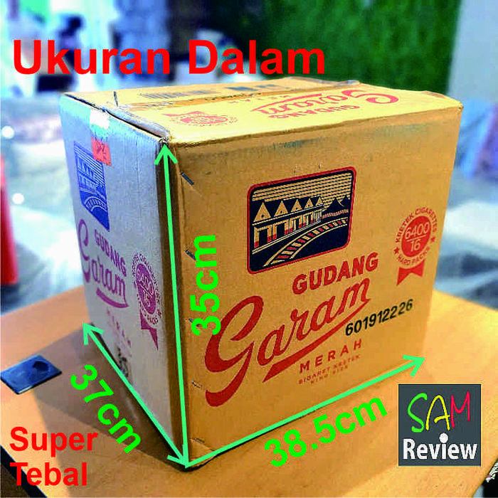 Gambar Kotak Kardus Bekas TEBAL Corrugated box 5 ply GOJEK GRAB ONLY - GG Merah dari Sam Photography undefined Tokopedia