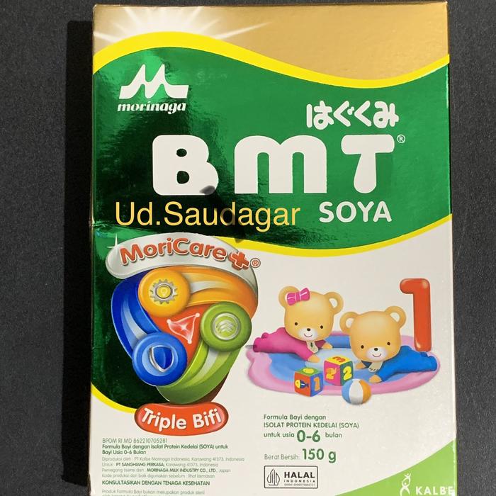 Gambar Morinaga BMT Soya Susu Formula Bayi 0-6 Bulan 150Gr dari Ud Saudagar undefined Tokopedia