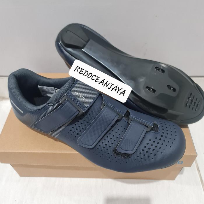 Gambar shimano road cycling shoes RC1 SH-RC100 sepatu sepeda balap 3 colors - navy, 42 dari redoceanjaya undefined Tokopedia