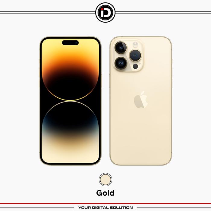 Gambar (IBOX) Apple iPhone 14 Pro Max 128GB 256GB 512GB 1TB Silver Black Gold - GOLD, 1TB IBOX dari iDigital ID undefined Tokopedia