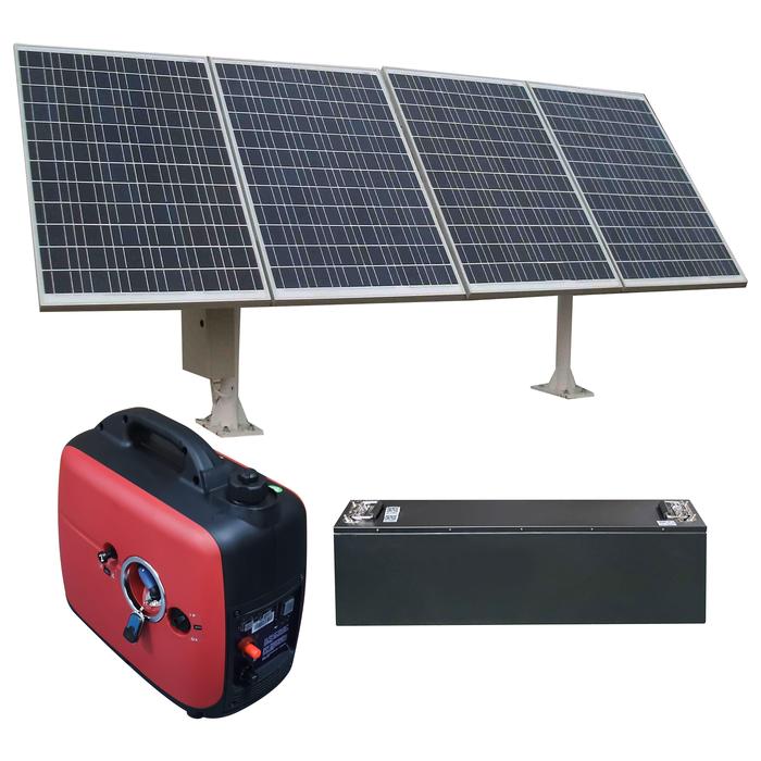 Gambar Solar System Power Supply 12V 24V 48V 60V 72V Dc tput 2Kwh 4Kwh 8Kwh dari Ehsan Storee undefined Tokopedia