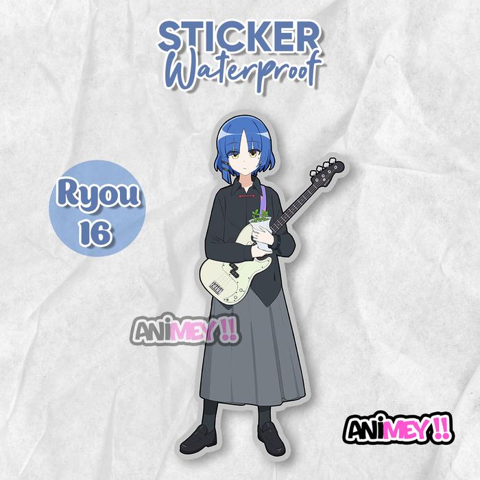 Gambar Stiker Ryou Yamada Bochi The Rock/ Sticker Anime Waterproof - 16 dari ANIMEY hobbies undefined Tokopedia