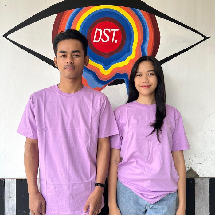 Gambar T-SHIRT KAOS POLOS KATUN 100% COTTON COMBED 30S by Dago Streetwear - Lillac, L dari DAGO STREETWEAR undefined Tokopedia