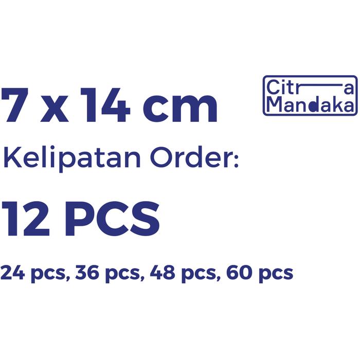 Gambar Stiker Segel Box Ulang Tahun Custom | Sticker Label Hampers - 7 x 14 cm, Transparan dari Citra Mandaka Printing undefined Tokopedia