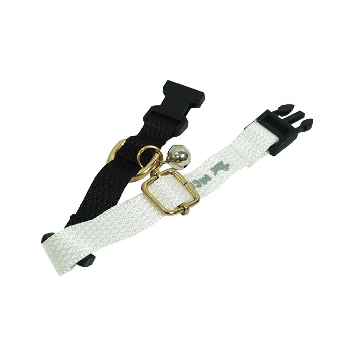 Gambar Memecotton.pets V2 Basic Pet Collar - Black-White, L/XL dari Lush Pets Co. undefined Tokopedia