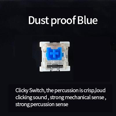 Gambar Outemu 10pcs Mechanical Keyboard Switches 3 pin Blue Red Brown Switche - blue switch, 35 buah dari ZIFRIEND Indonesia undefined Tokopedia