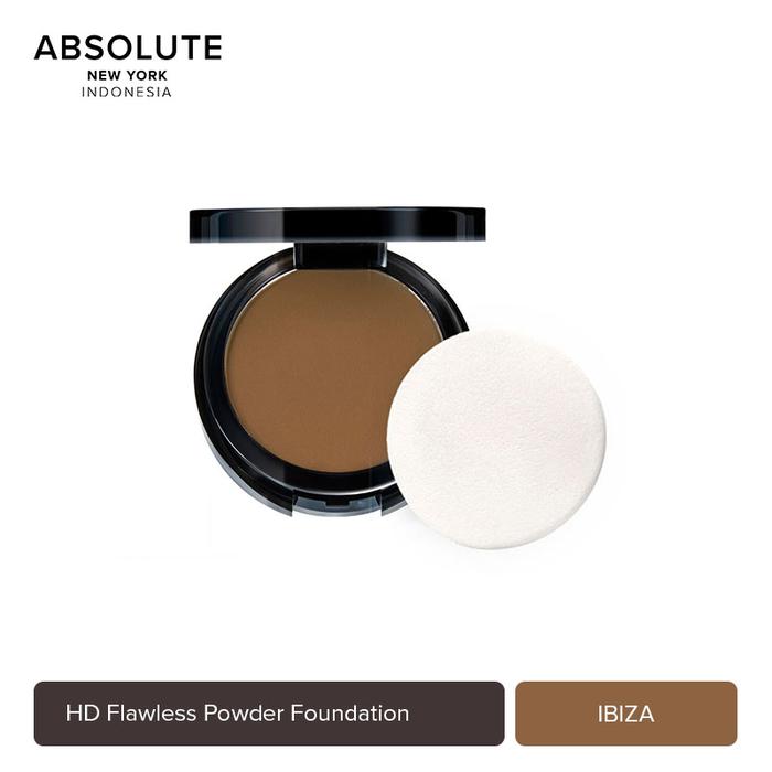 Gambar ABSOLUTE NEW YORK - HD Flawless Powder Foundation - IBIZA dari makeupaddictindo undefined Tokopedia