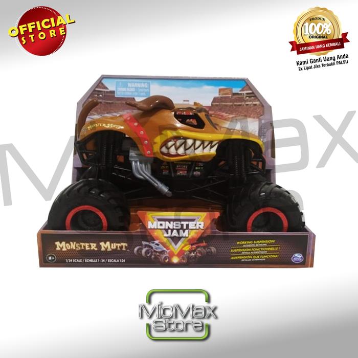 Monster Jam 1:24 Scale Series 16 Original Spin Master SM58700 MonsterMutt