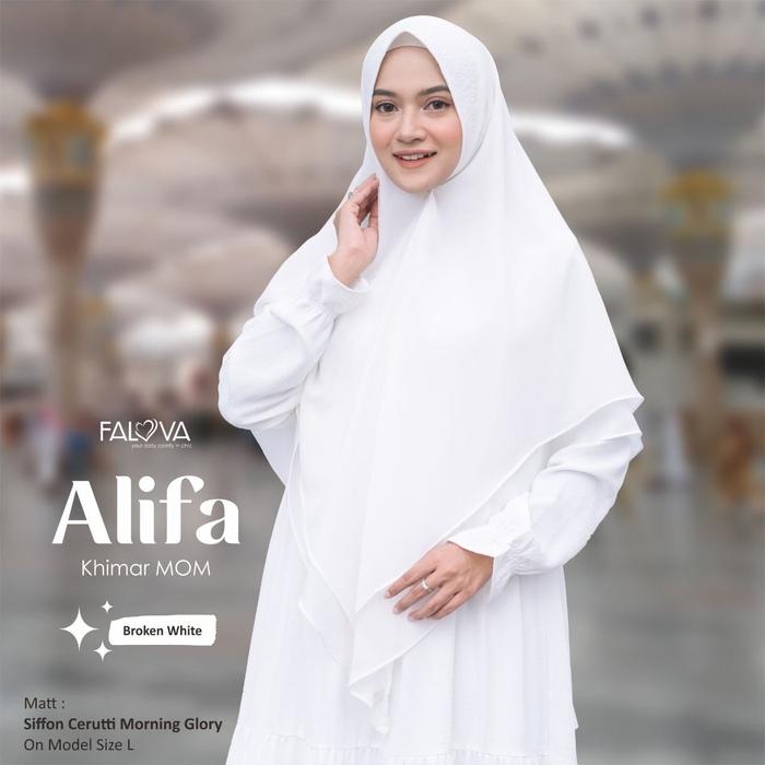Gambar JILBAB INSTAN PUTIH/KHIMAR MUSLIM/HIJAB SYAR'I/KERUDUNG PUTIH FALOVA - Putih, S dari _Mulia Jaya_ undefined Tokopedia
