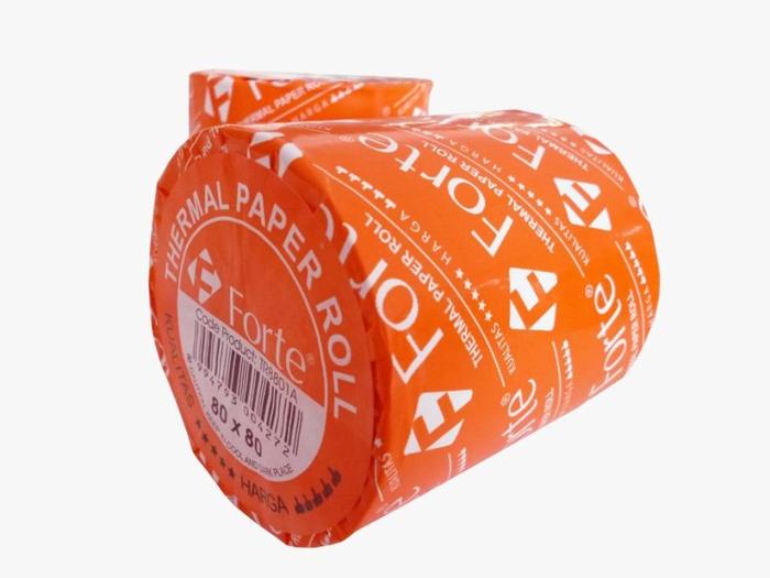 Gambar Thermal Forte 80 X 80/  Forte thermal paper roll dari DAMAY MANDIRI 77 undefined Tokopedia