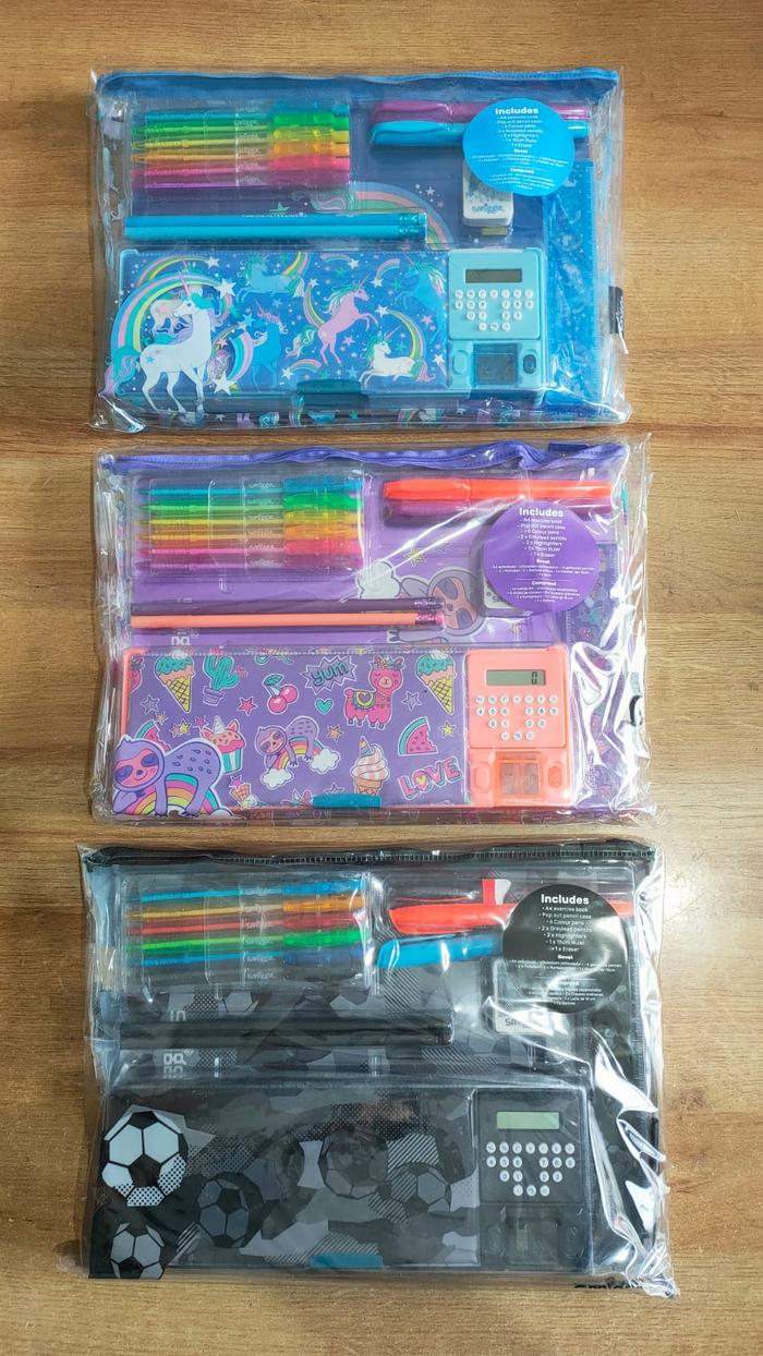 Gambar SMIGGLE RELOAD POP OUT KIT - PAKET ALAT TULIS SMIGGLE ORIGINAL - Biru Muda dari HOUSE OF WENS undefined 2 Tokopedia