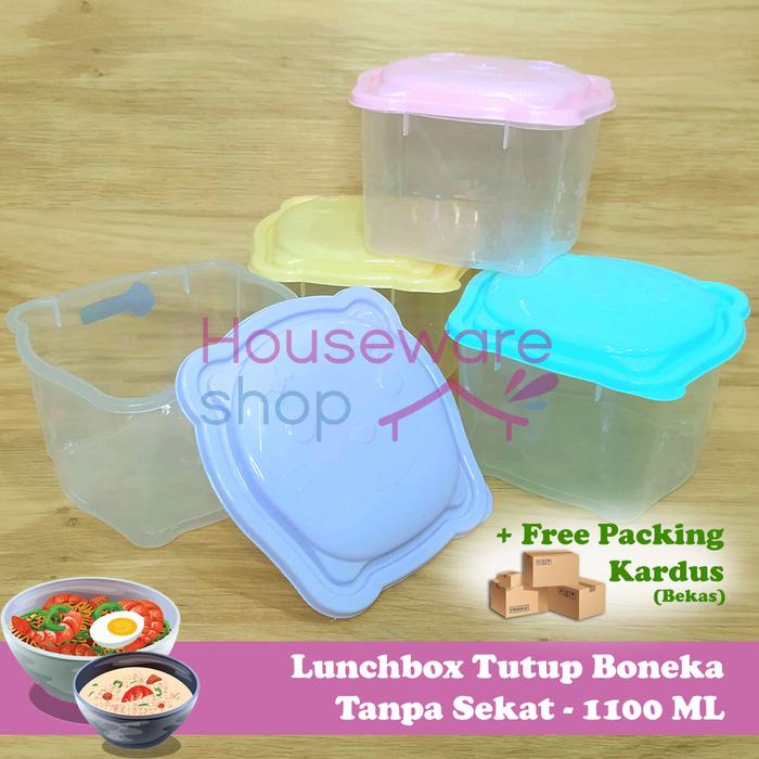 Gambar Lunch Box Kitty Tempat Makan 1000 ML Souvenir Ulang Tahun - Food Grade dari Houseware Shop ID undefined Tokopedia