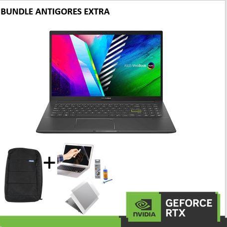 Gambar ASUS VIVOBOOK PRO 14 M7400QE GeForce RTX 3050Ti - Ryzen 7 5800 16GB - WHITE+ANTIGORES dari NVIDIA GeForce Laptop undefined Tokopedia