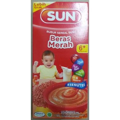 Gambar SUN Bubur Sereal Susu Beras Merah 6+month dari Seansha Baby Shop undefined Tokopedia
