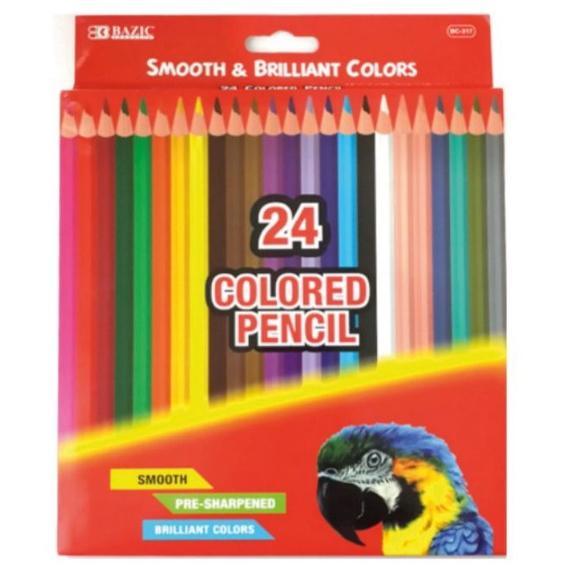 Gambar pensil warna 24 joyko panjang - 1 squeezy 24w dari Bulan Stationery undefined 5 Tokopedia