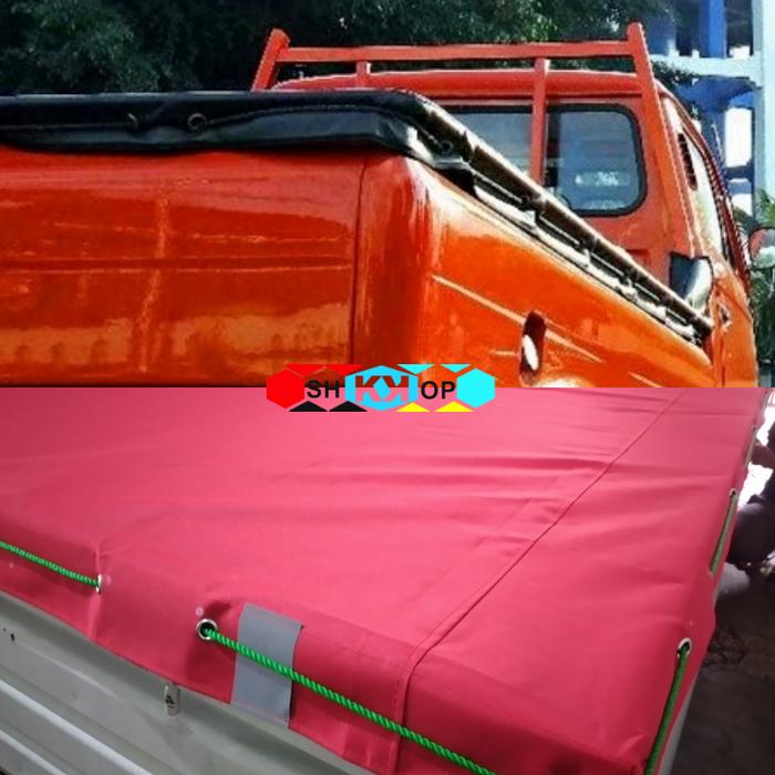 Gambar Cover bak terpal mobil wuling formo max - TALI DILUAR, Merah dari KK COVER undefined Tokopedia