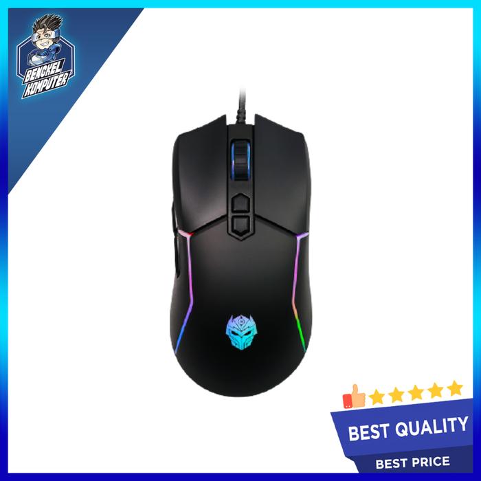 Gambar MOUSE GAMING REXUS XIERRA X16 BLACK/WHITE RGB 7200DPI - BLACK dari bengkelkomputerptk undefined Tokopedia