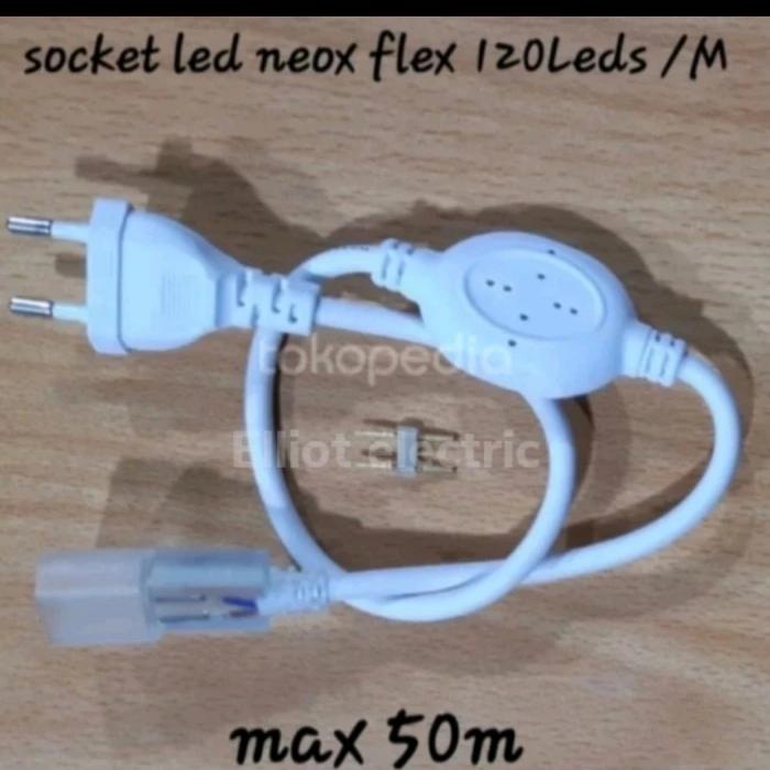 Gambar NEON FLEXIBLE 1 ROLL 100 METER 220V Lampu led neon Flex PANJANG 100 M - Soket neon flex dari Elliot electric undefined Tokopedia