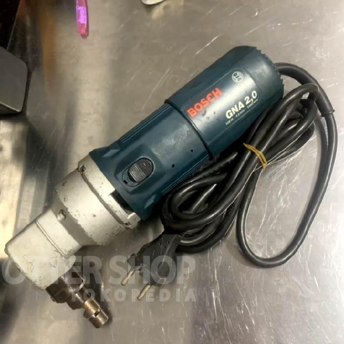 Jual BOSCH GNA 2.0 mesin potong plat gunting baja ringan besi seng