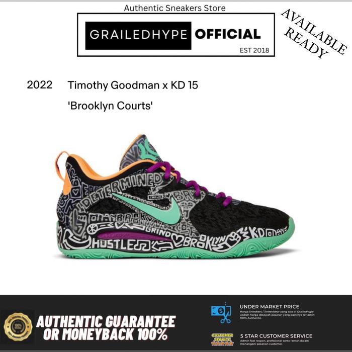 timothy goodman x kd 15 brooklyn courts