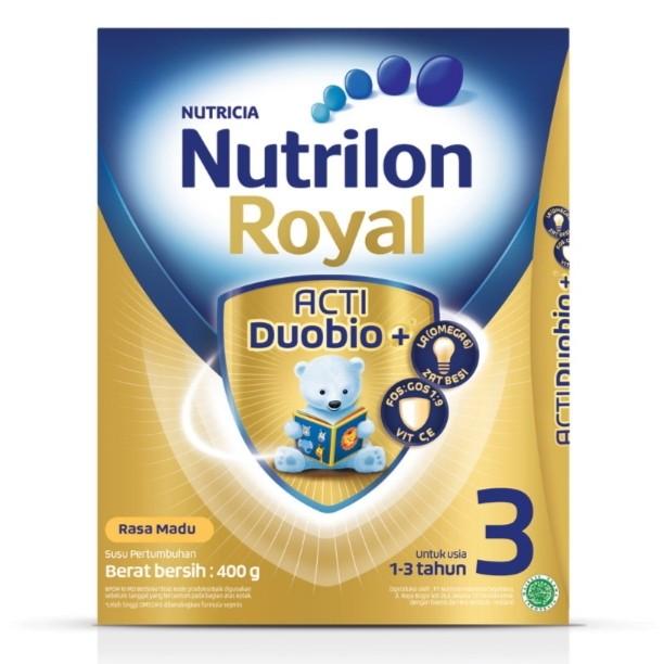 Gambar Nutrilon royal 3 Acti Duobio+ Susu pertumbuhan anak 1 - 3 tahun 400 gr - MADU dari CENDANA ONLINESHOP undefined 3 Tokopedia