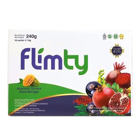 Gambar Flimty fiber pelangsing detox (ready) 1 box isi 16 sachet - MANGGO dari ATHENA ORGANIK ONLINE undefined Tokopedia