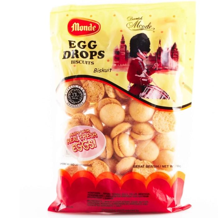 Gambar Monde Egg Drop Biscuit 110 g - Biscuit dari Hiven Store undefined Tokopedia