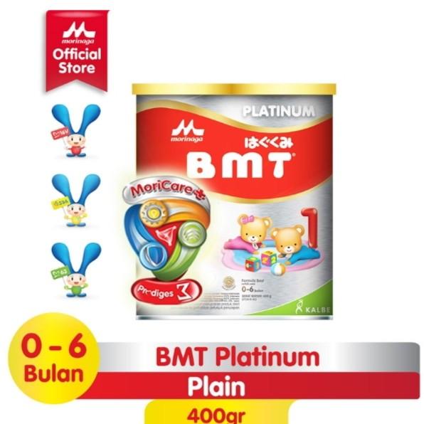Gambar Morinaga BMT 1 Platinum Susu Formula Bayi 0-6 Bulan Plain 400 gr dari CENDANA ONLINESHOP undefined Tokopedia