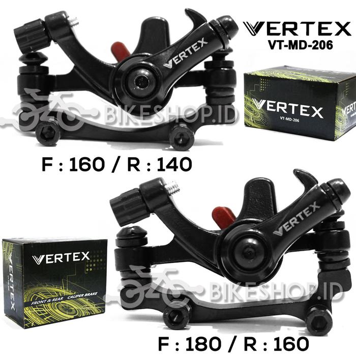 Jual Kaliper Caliper Kepala Rem Cakram Disk Brake Vertex MTB BMX