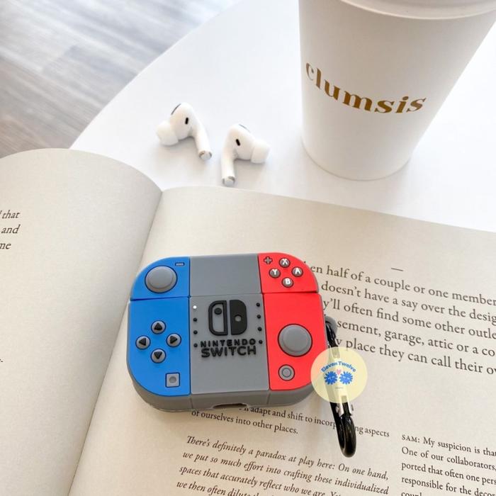 Case Airpods Gen Pro Banyak Motif Hard Soft Cover Premium  Nintendo Switch, Airpods