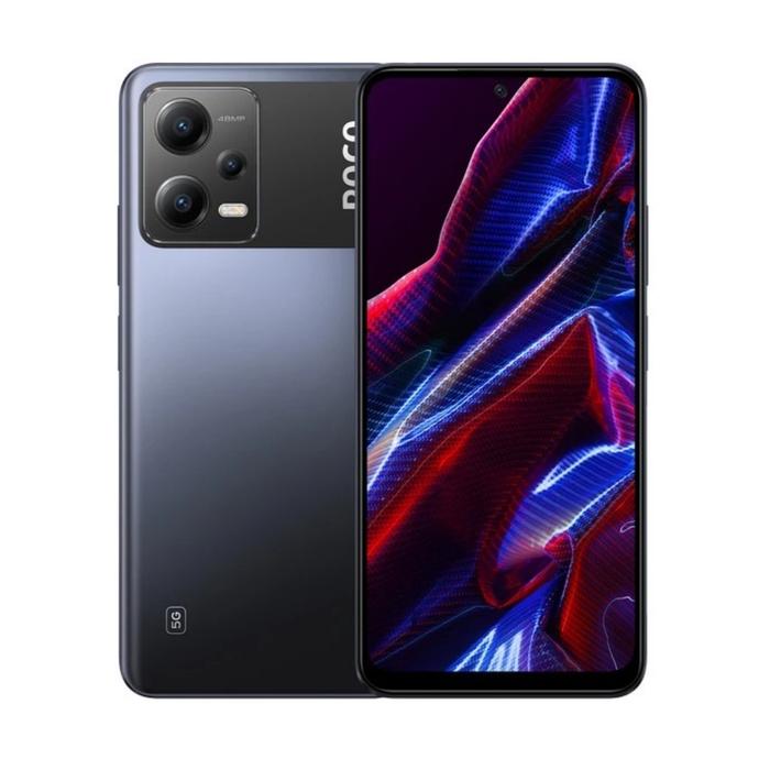 Gambar Poco X5 5G 8/256 GB - Garansi Resmi Xiaomi, Layar AMOLED 6,67 Inci, Baterai 5000 mAh - Bluetooth, Radio, Screen, Gold, Camera, Chipset - Hitam dari Ge2gadget undefined Tokopedia