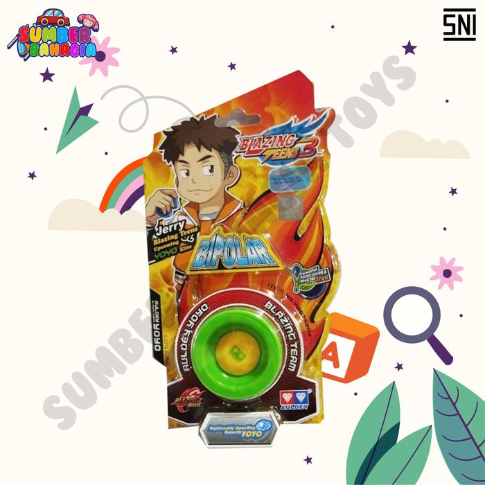 Gambar Yoyo Auldey Blazing Teens 3 Bipolar - Model 1 dari Sumber Bahagia Toys 87 undefined Tokopedia