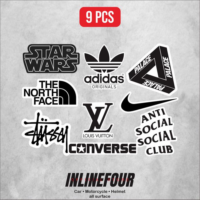 Gambar Sticker Pack Logo Brands V5 Hype Stiker Brand Hypebeast Aesthetic - Isi 9 dari INLINEFOUR STICKER undefined Tokopedia