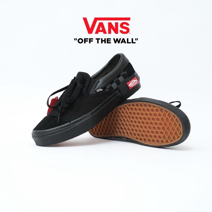 Gambar Vans Original Slip On Cut And Paste Black / Black Original 100% - 43 dari shoegarage undefined Tokopedia