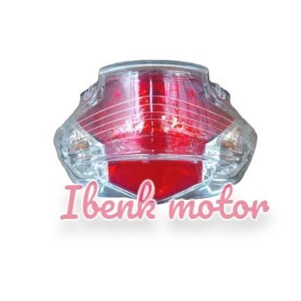 Gambar Full Body Kasar Halus Set Lampu Mio Soul Karbu Warna Merah Maroon - Lampu Belakang dari Ibenk motor part undefined Tokopedia