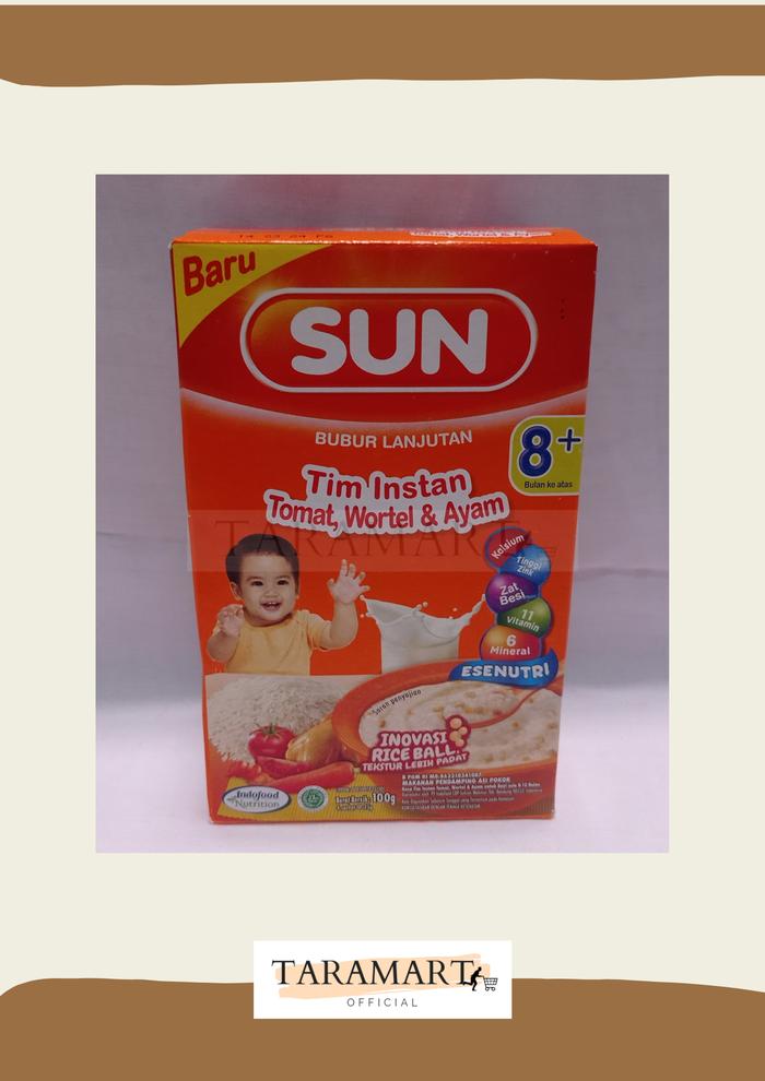 Gambar Bubur Sun 8 Bulan 100 gr x 1 pcs BOX | Taramart Official - Tmt Wortel Ayam dari taramartofficial undefined Tokopedia