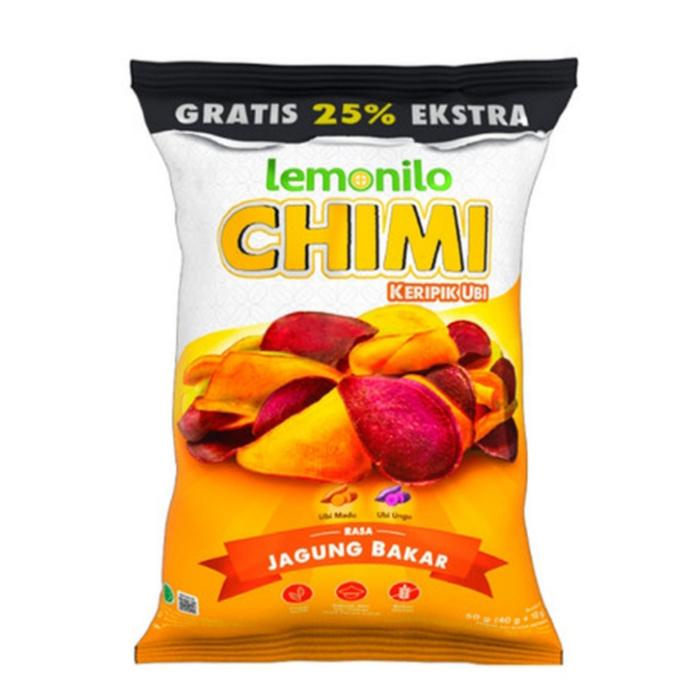 Gambar Keripik Ubi CHIMI 40g/Cemilan Sehat Lemonilo Chimi Jagung Bakar - JAGUNG BAKAR dari Toko Ritel Indonesia undefined Tokopedia