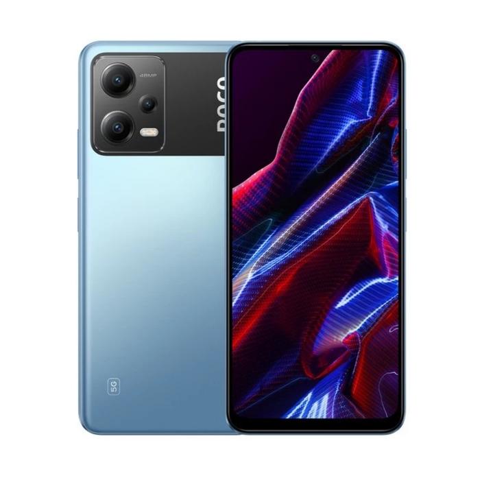 Gambar Xiaomi Poco X5 5G 6/128 Garansi Resmi - Triple Kamera 48MP, Layar AMOLED 120Hz - Radio, Gold, Screen, Camera, Chipset, Bluetooth - Biru dari Ge2gadget undefined Tokopedia