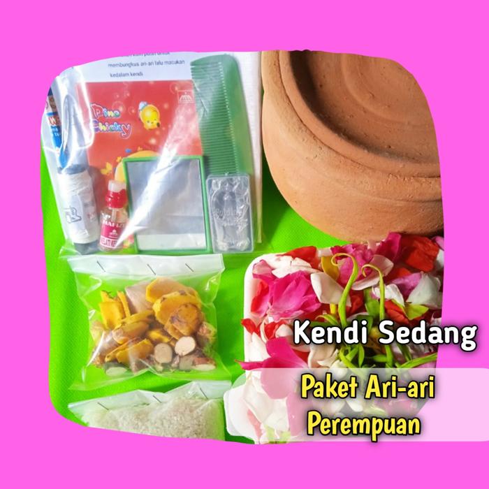 Gambar Paket Ari-ari  Lengkap Kendi sedang Bayi Perempuan dari indra store imflowerist undefined Tokopedia