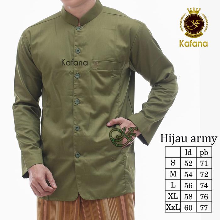 Gambar koko alkafi & kafana - army, M dari Galery islamy undefined Tokopedia