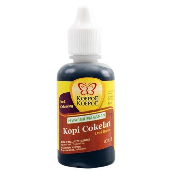 Gambar PEWARNA MAKANAN WARNA BIRU KOEPOE-KOEPOE 30ML FOOD COLOURING - KOPI COKLAT dari LATTEBLESS undefined Tokopedia