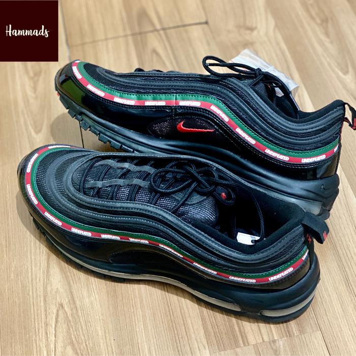 NIKE AIR MAX 97 x UNDEFEATED SNEAKER BLACK BIG SIZE US 14 di  Hammadsofficial Tokopedia