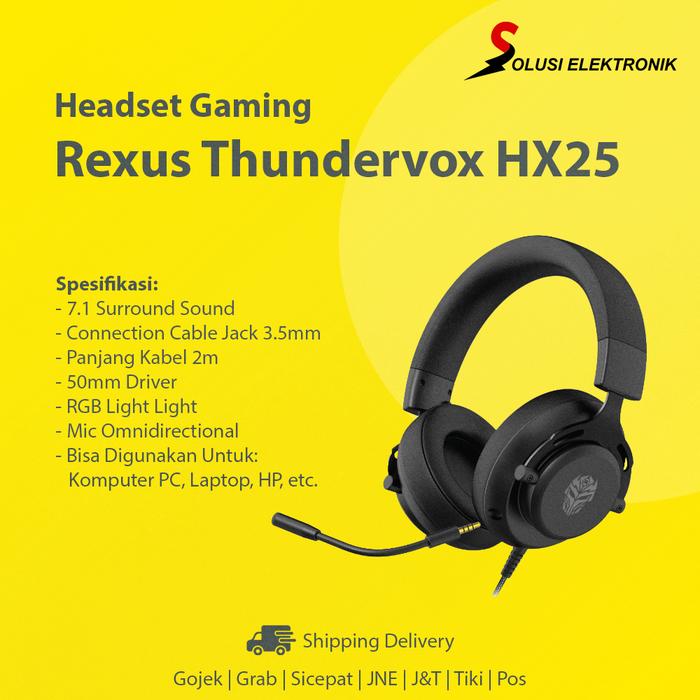 Wireless Headset Hp Headphones With Mic For Pc Rexus