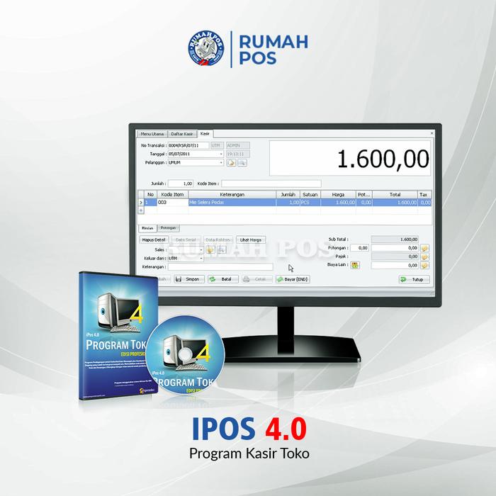 Jual Software Kasir Program Toko IPOS 4 ORIGINAL - Kota Makassar ...