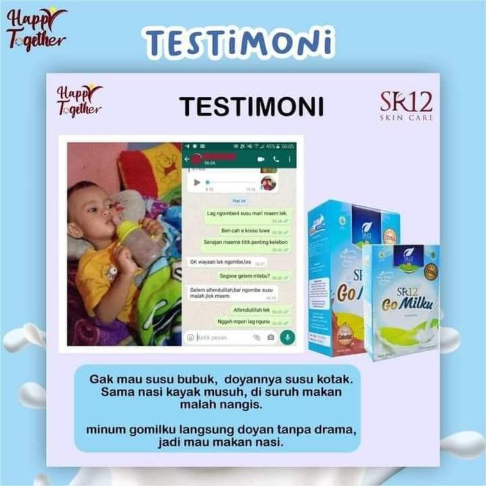Gambar go milku susu anak/go milku SR12/susu atasi magh kronis/susu kambing - Vanila dari sr12 best seller undefined Tokopedia