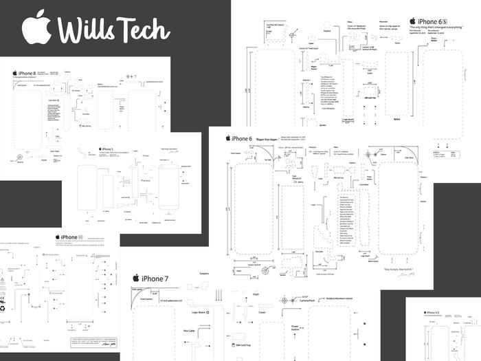 Gambar APPLE IPHONE 7 ORIGINAL COMPONENT / DEKORASI DINDING - DESIGN ONLY dari WillsTech undefined Tokopedia